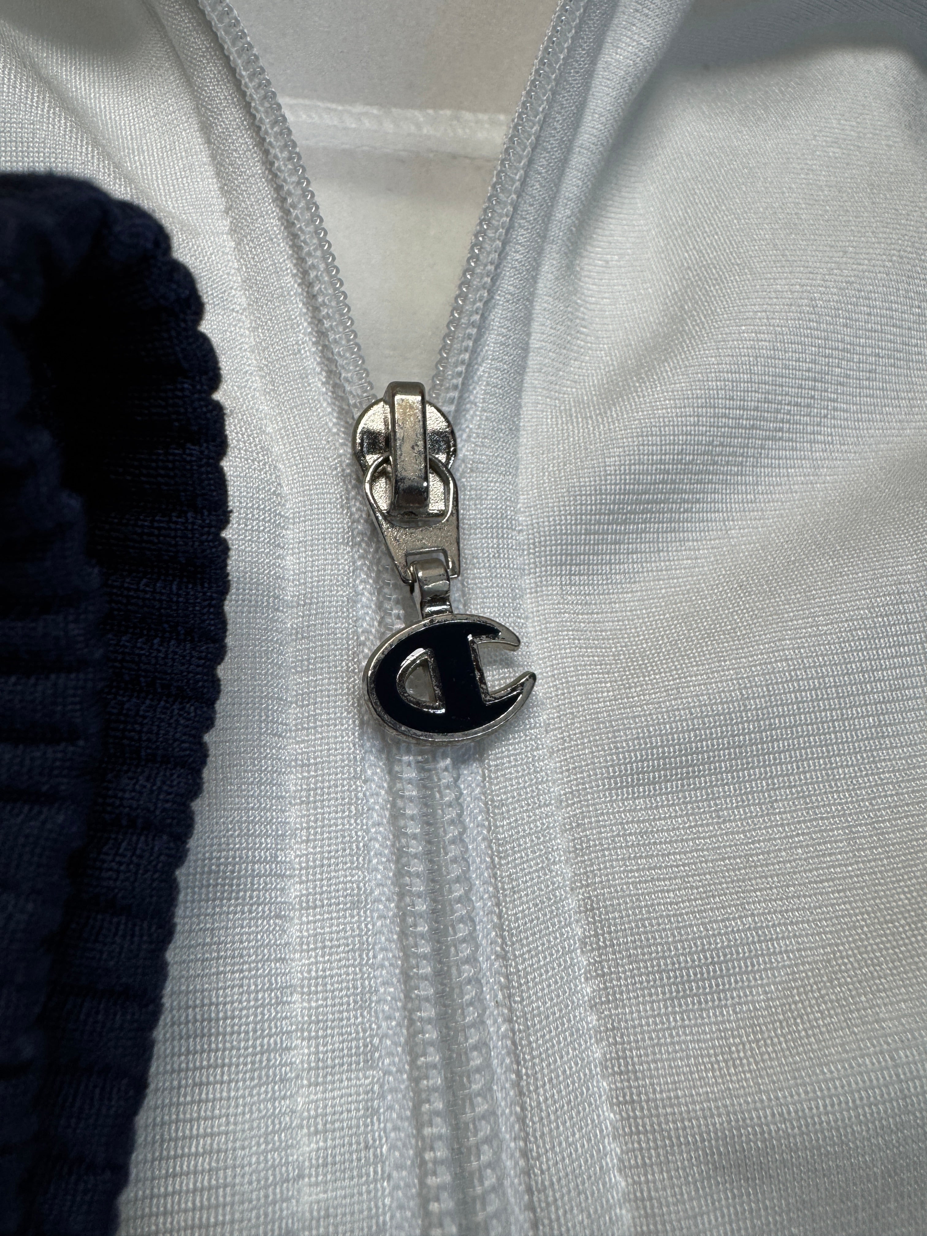 90s Champion USA Tracksuit Dunkelblau Weiß XL - RareRags