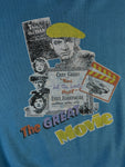 Vintage Sweater 80s "none but the lonely heart - 1944" Blau M-L