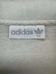 Vintage Adidas Poloshirt 90s Stefan Edberg Weiß (48) M-L