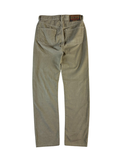 Vintage Diesel Cordhose 90s Mod. Cheyenne Made In Italy Braun 29