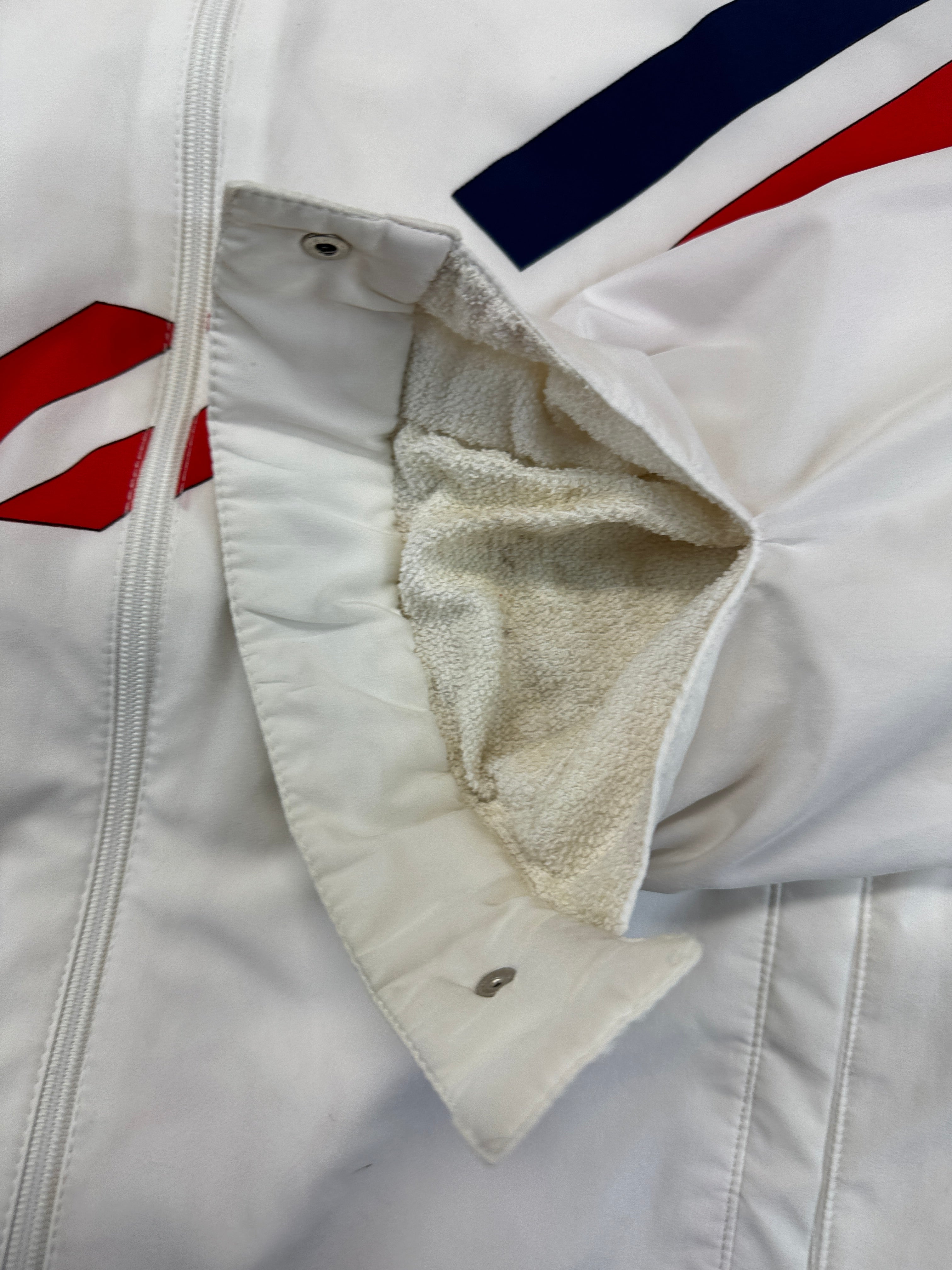 Vintage Adidas Sportjacke 80s Ivan Lendl Made In West Germany Weiß 48 S-M