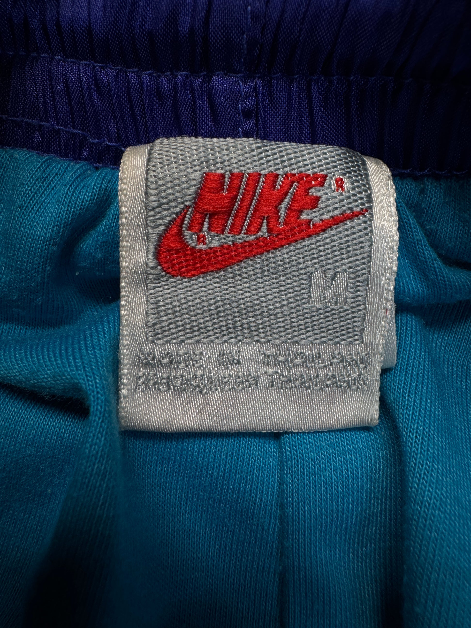 90s Nike Sportanzug "Sports Fitness" Dunkelblau Lila M - RareRags