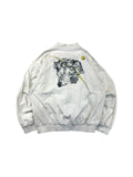 Vintage Adidas Sportjacke 80s Stefan Edberg Made In France By Ventex Weiß M