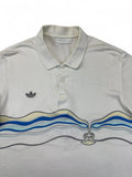 Vintage Adidas Polo 1986 Ivan Lendl "The Face" Made In West Germany Weiß (D50) M