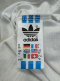Vintage Adidas Polo 1986 Ivan Lendl "The Face" Made In West Germany Weiß (D50) M