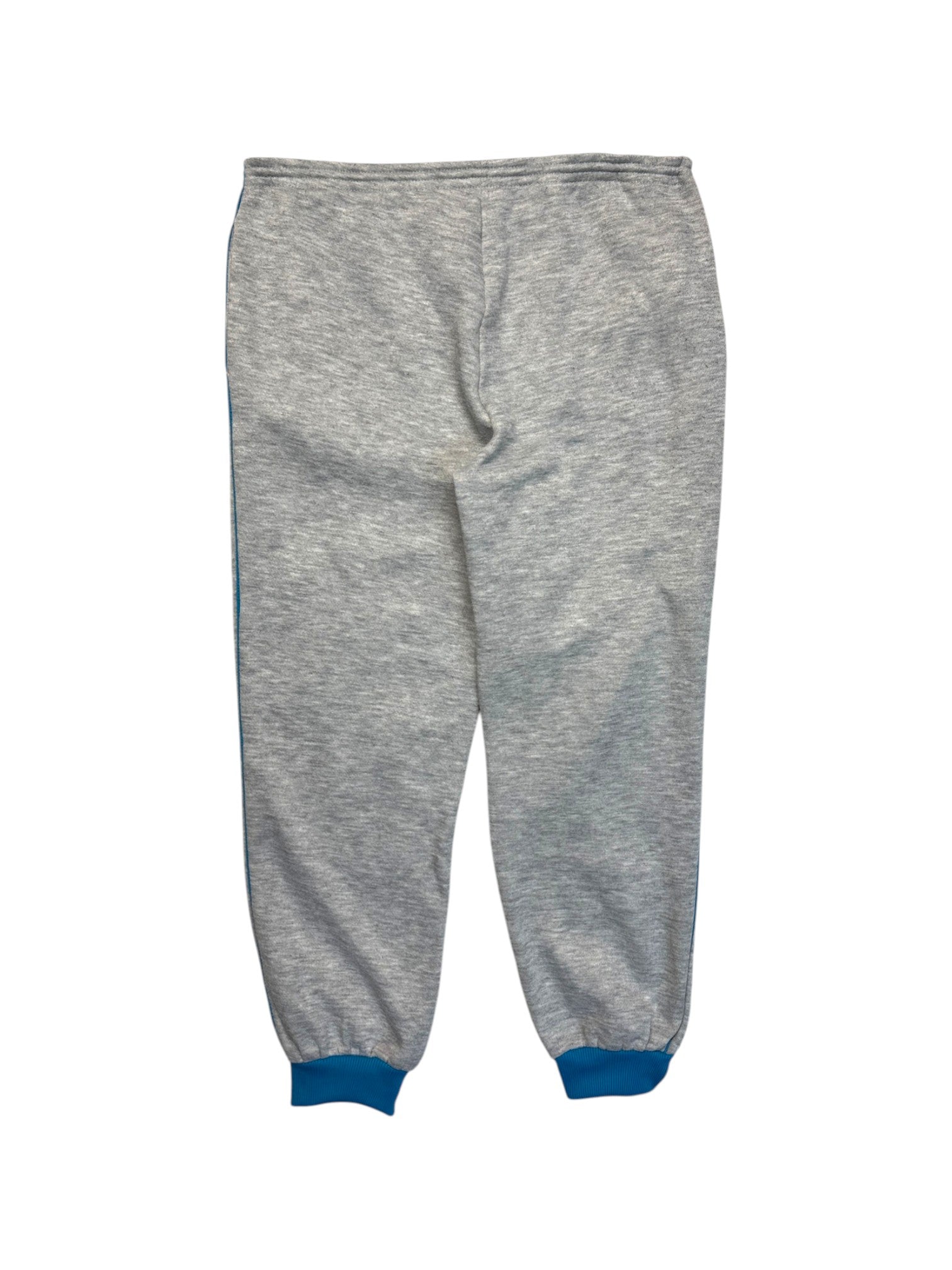 80s Adidas Raglan Sweatsuit Grau Blau D7 M-L - RareRags