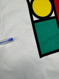 Vintage Adidas Pullunder 80s Ivan Lendl Made In Yugoslavia Weiß D50 M