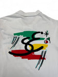 Vintage Adidas Polo 1988 Stefan Edberg Made In Portugal Weiß D54 XL