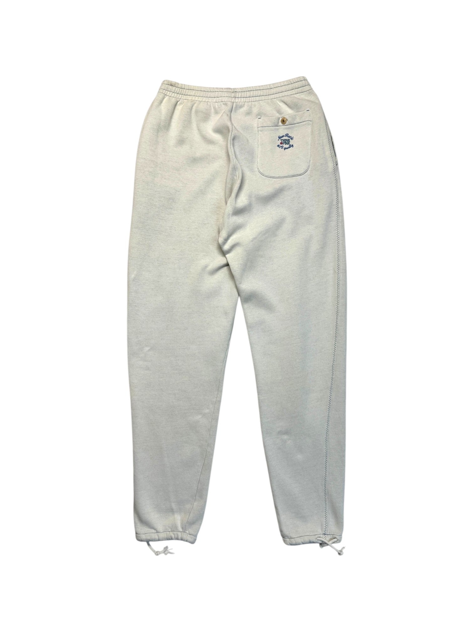 80s Think Pink Sweatsuit Grau M-L - RareRags