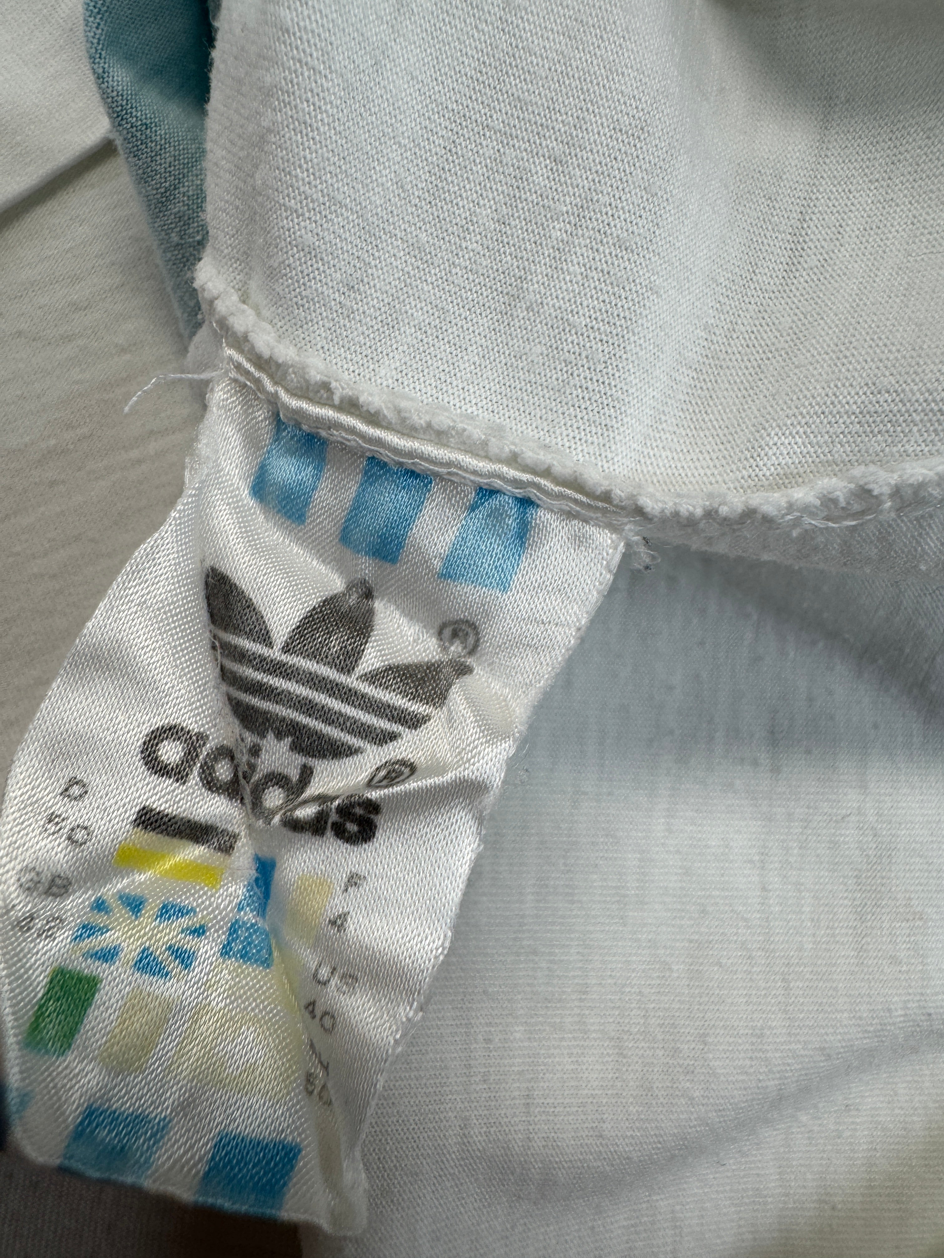 Vintage Adidas Polo Shirt 80s Tennis D50 L