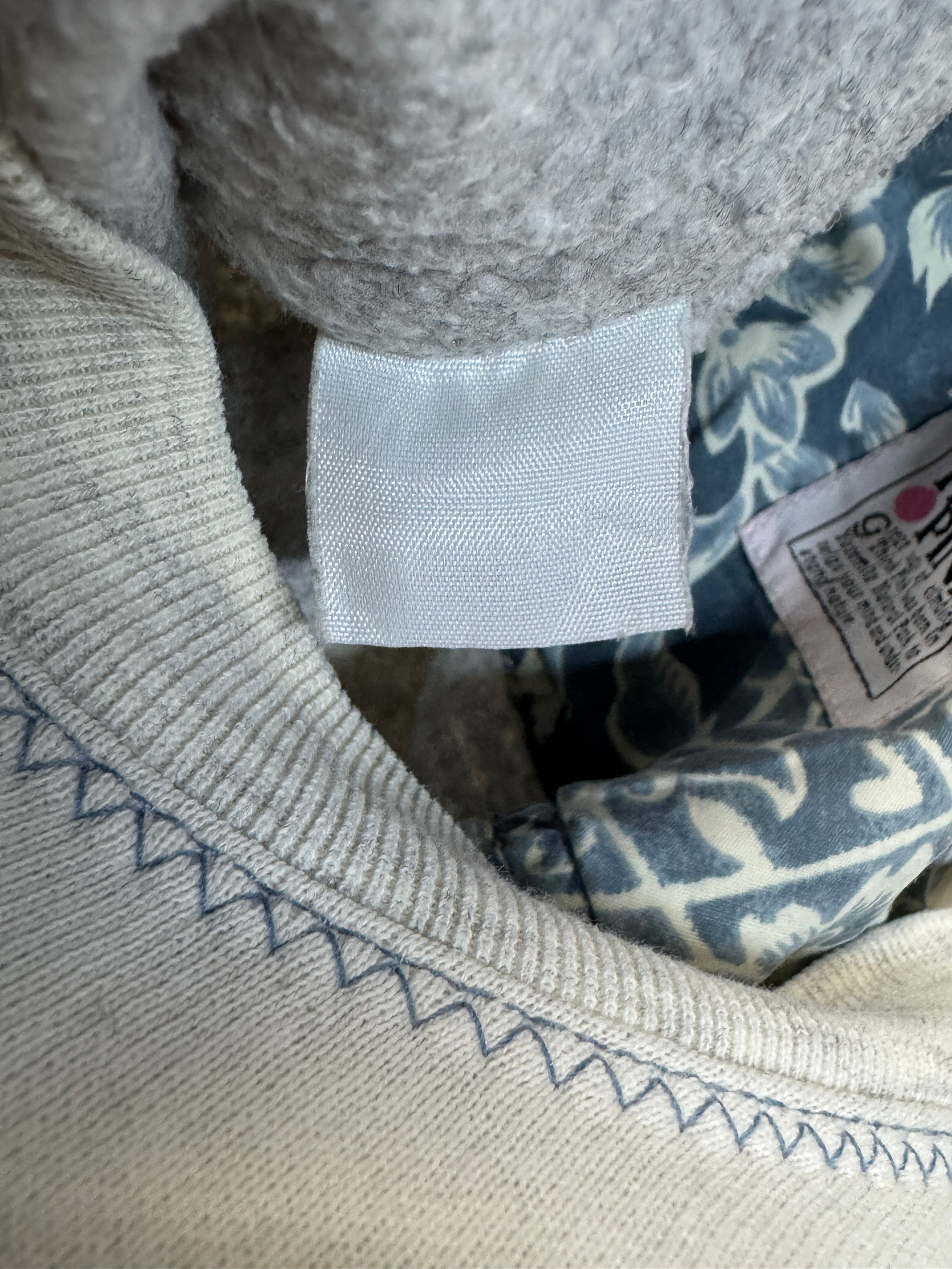 80s Think Pink Sweatsuit Grau M-L - RareRags