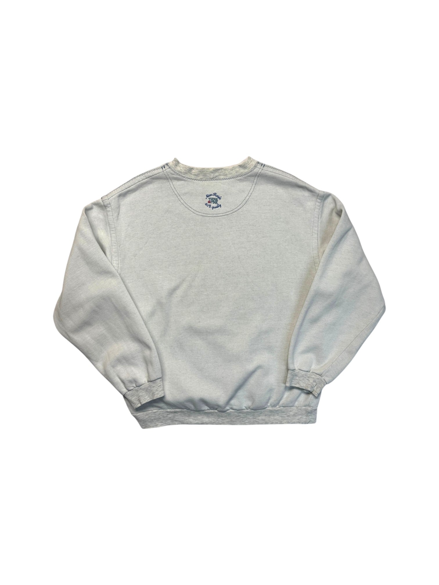 80s Think Pink Sweatsuit Grau M-L - RareRags