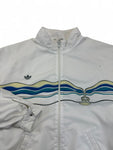 Vintage Adidas Sportjacke 80s Ivan Lendl "The Face" Made In West Germany Weiß 56 XXL