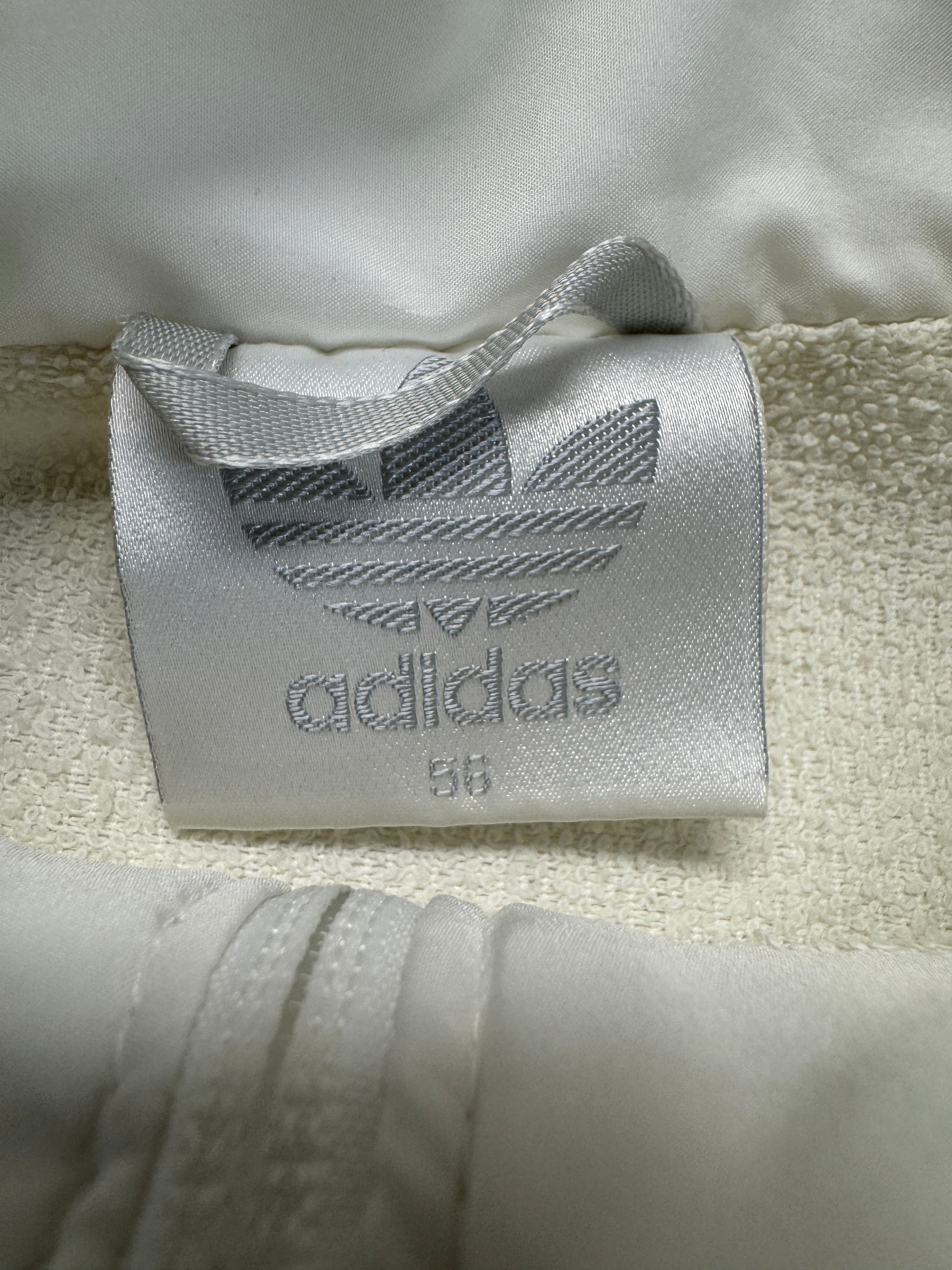 Vintage Adidas Sportjacke 80s Ivan Lendl "The Face" Made In West Germany Weiß 56 XXL