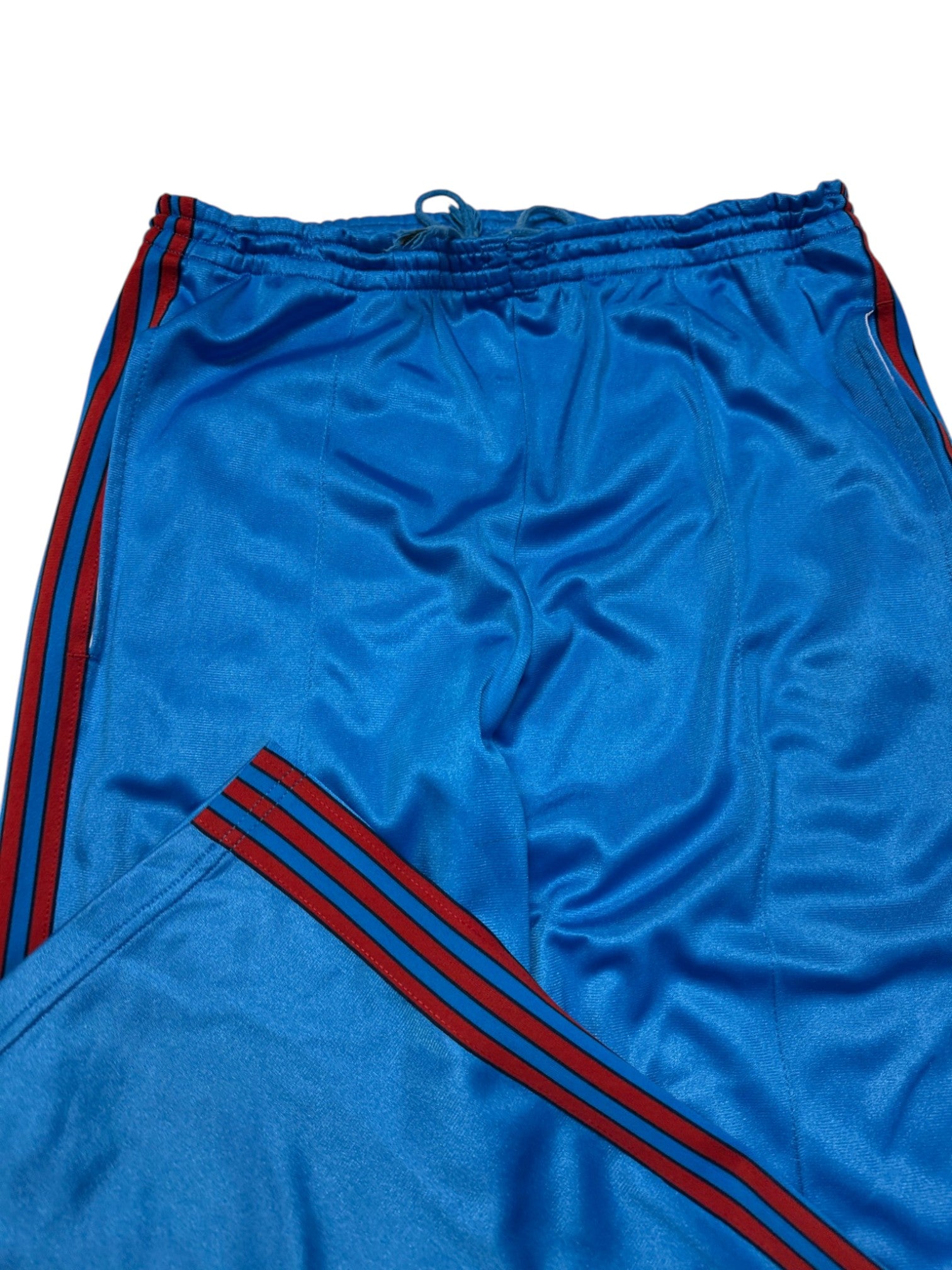 70s/80s Adidas By Ventex Sportanzug Blau Rot M - RareRags