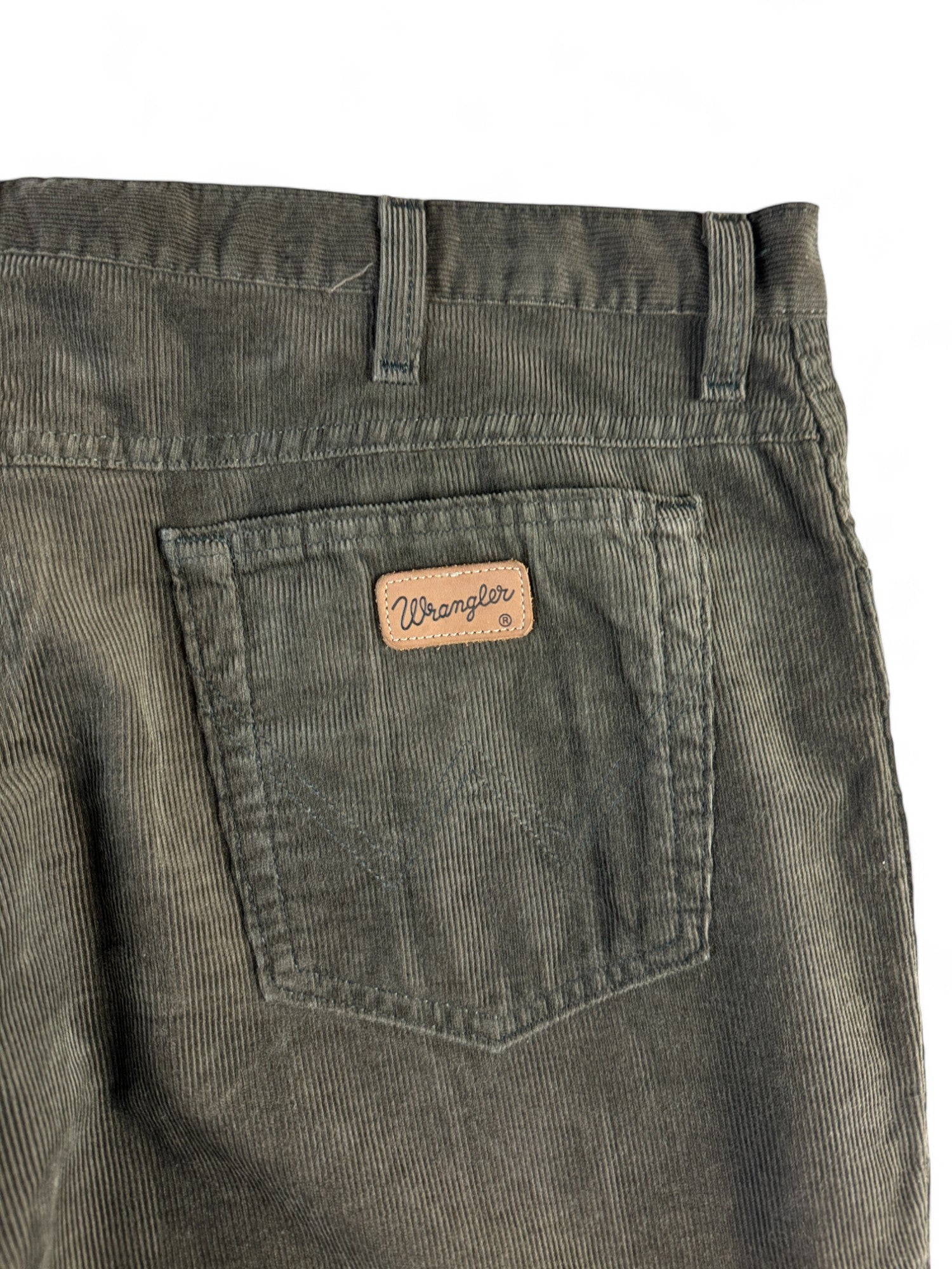 Vintage Wrangler Cordhose 90s "Texas Cord" Dunkelbraun 40-30