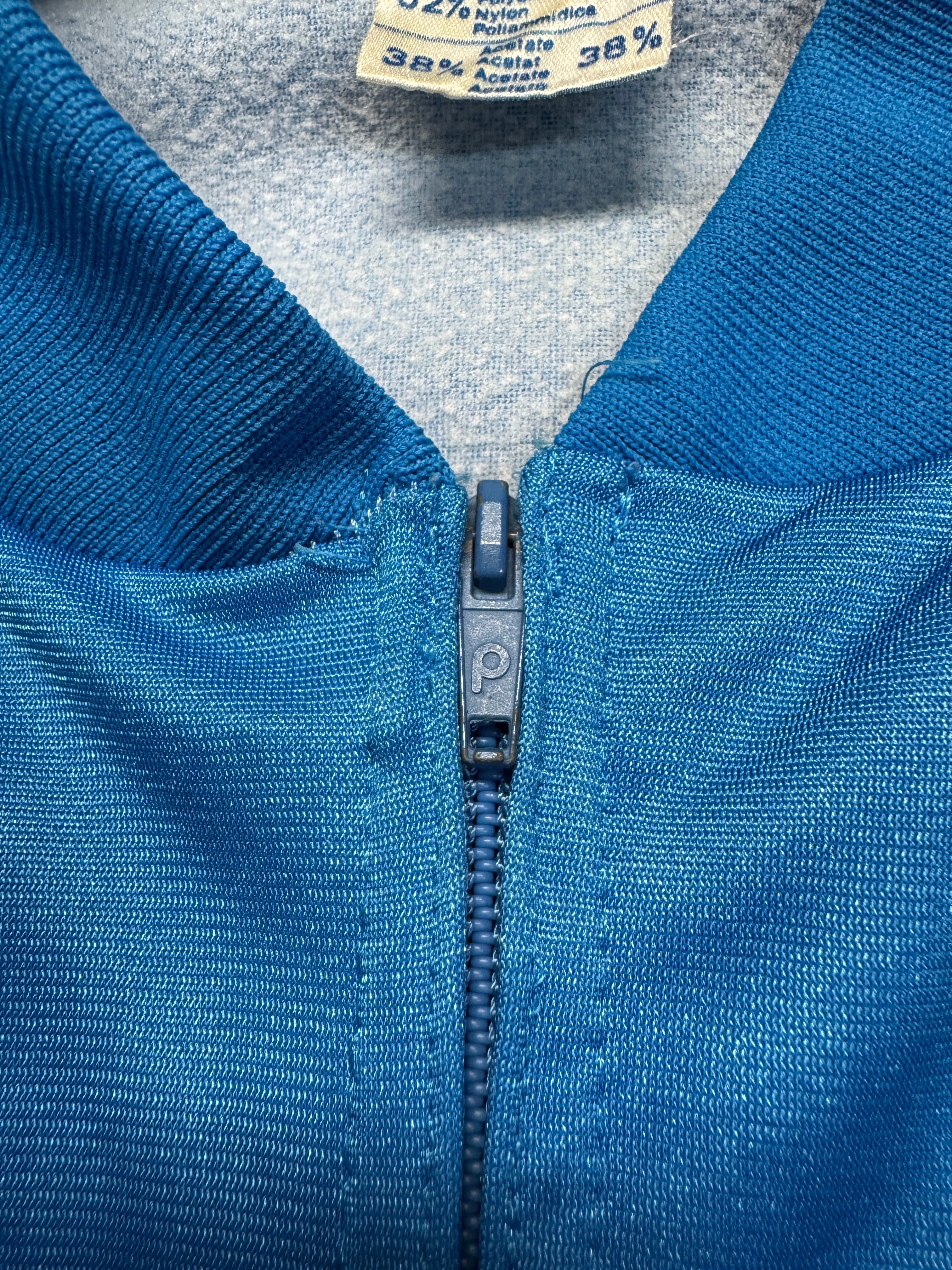 70s/80s Adidas By Ventex Sportanzug Blau Rot M - RareRags