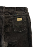 Vintage Wrangler Cordhose 80s Talon Zip Dunkelbraun XL-XXL
