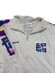 Vintage Adidas Sportjacke 90s Stefan Edberg Made In Jugoslavia Weiß 50 M