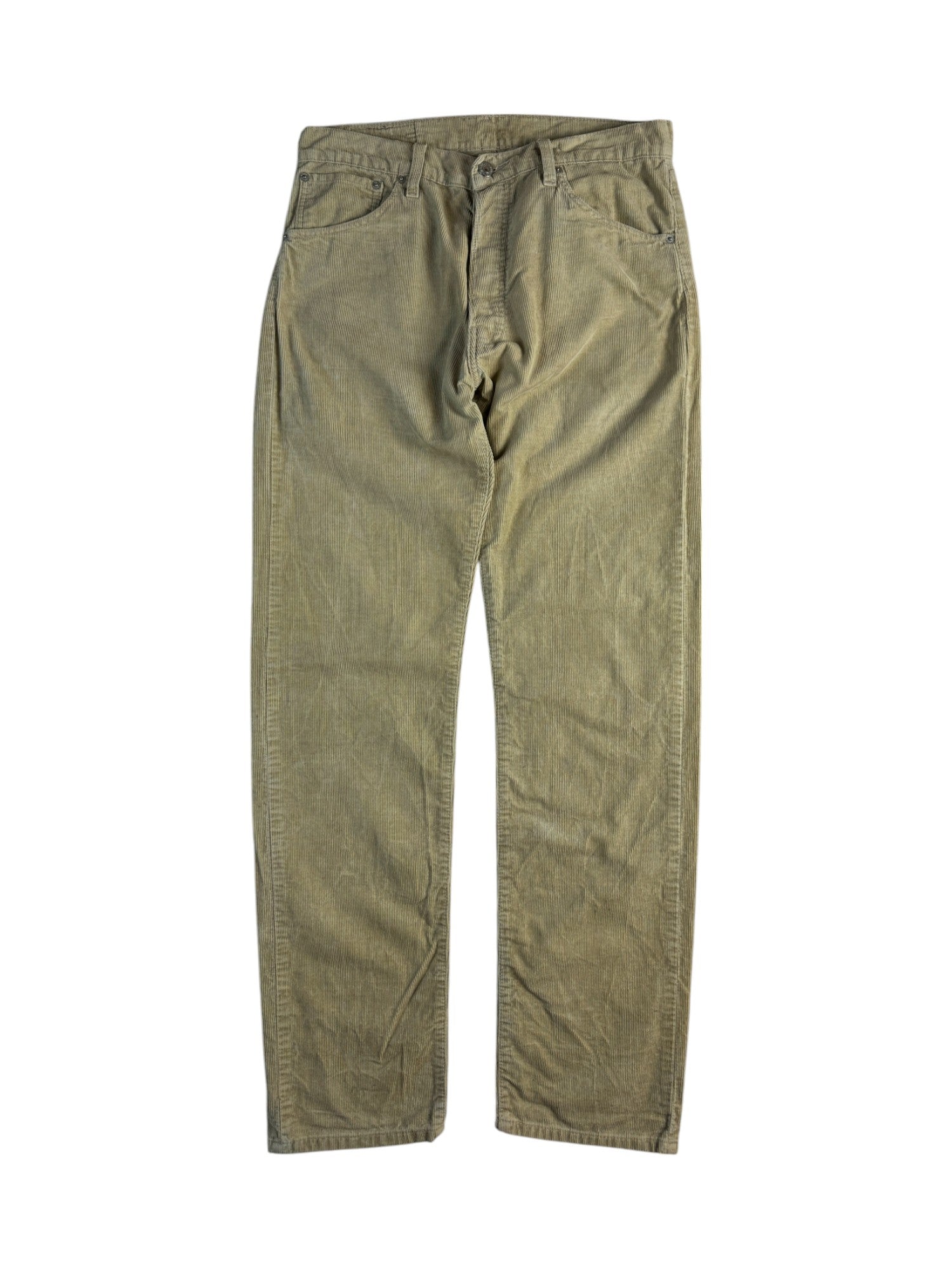 Vintage Levis Cordhose 90s 551 Braun W32 L34