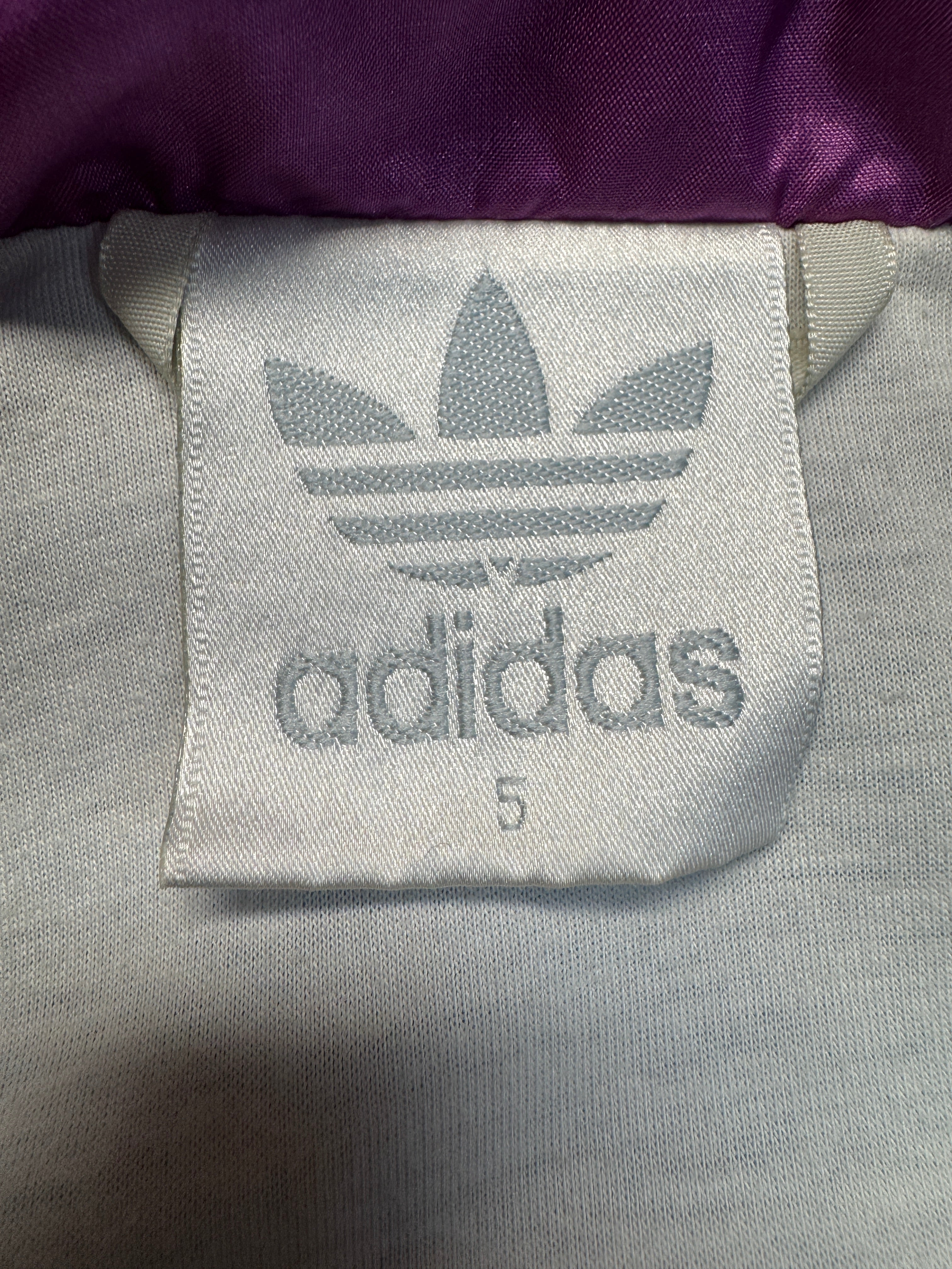 90s Adidas Nylon Sportanzug "Landesgruppe Hessen"-Polizei Blau Grün D5 M - RareRags