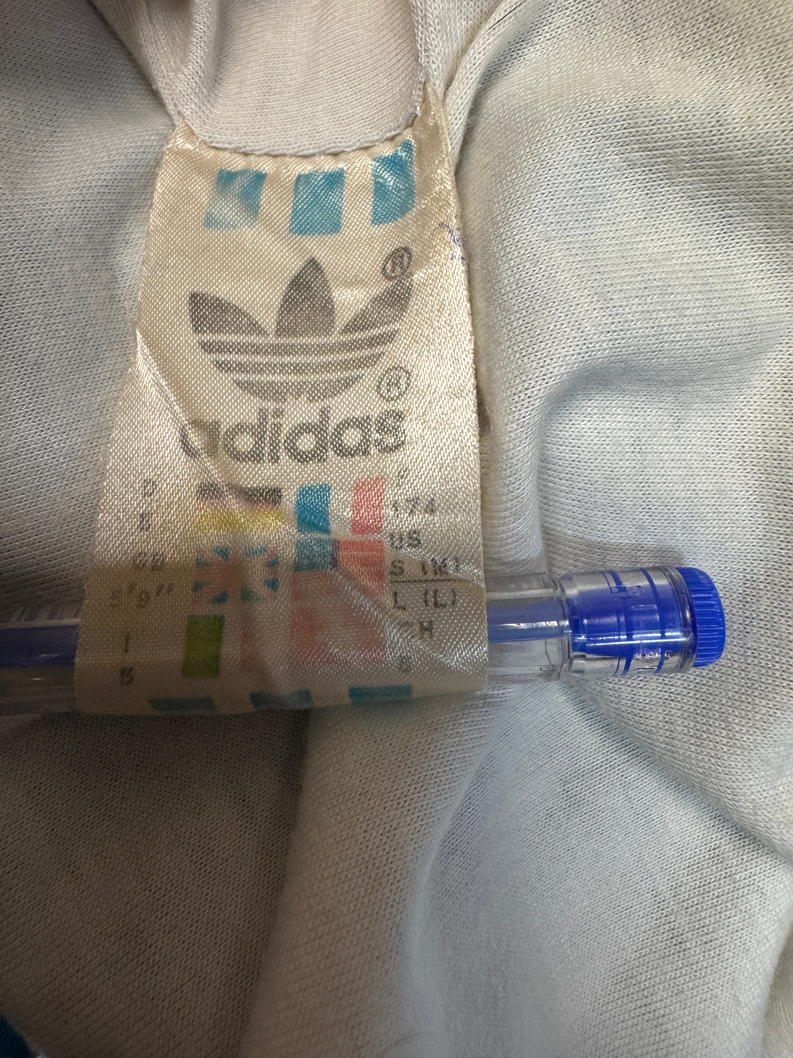 90s Adidas Nylon Sportanzug "Landesgruppe Hessen"-Polizei Blau Grün D5 M - RareRags