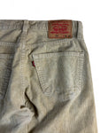 Vintage Levis Cordhose 90s 551 Braun W32 L34