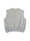 Vintage Adidas Pullunder 80s Stefan Edberg Weiß D52 L