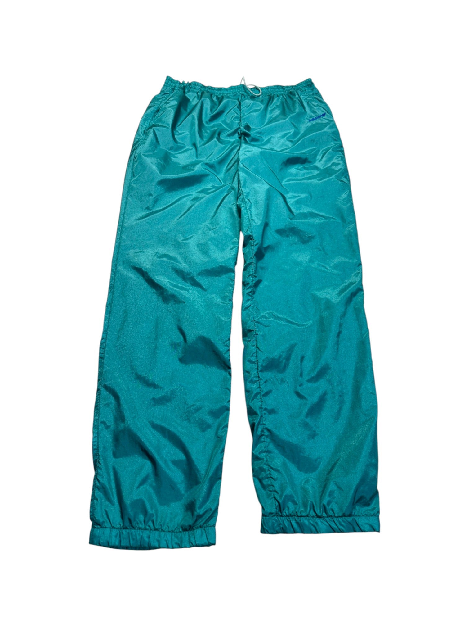 90s Adidas Nylon Sportanzug Grün Blau D5 M - RareRags