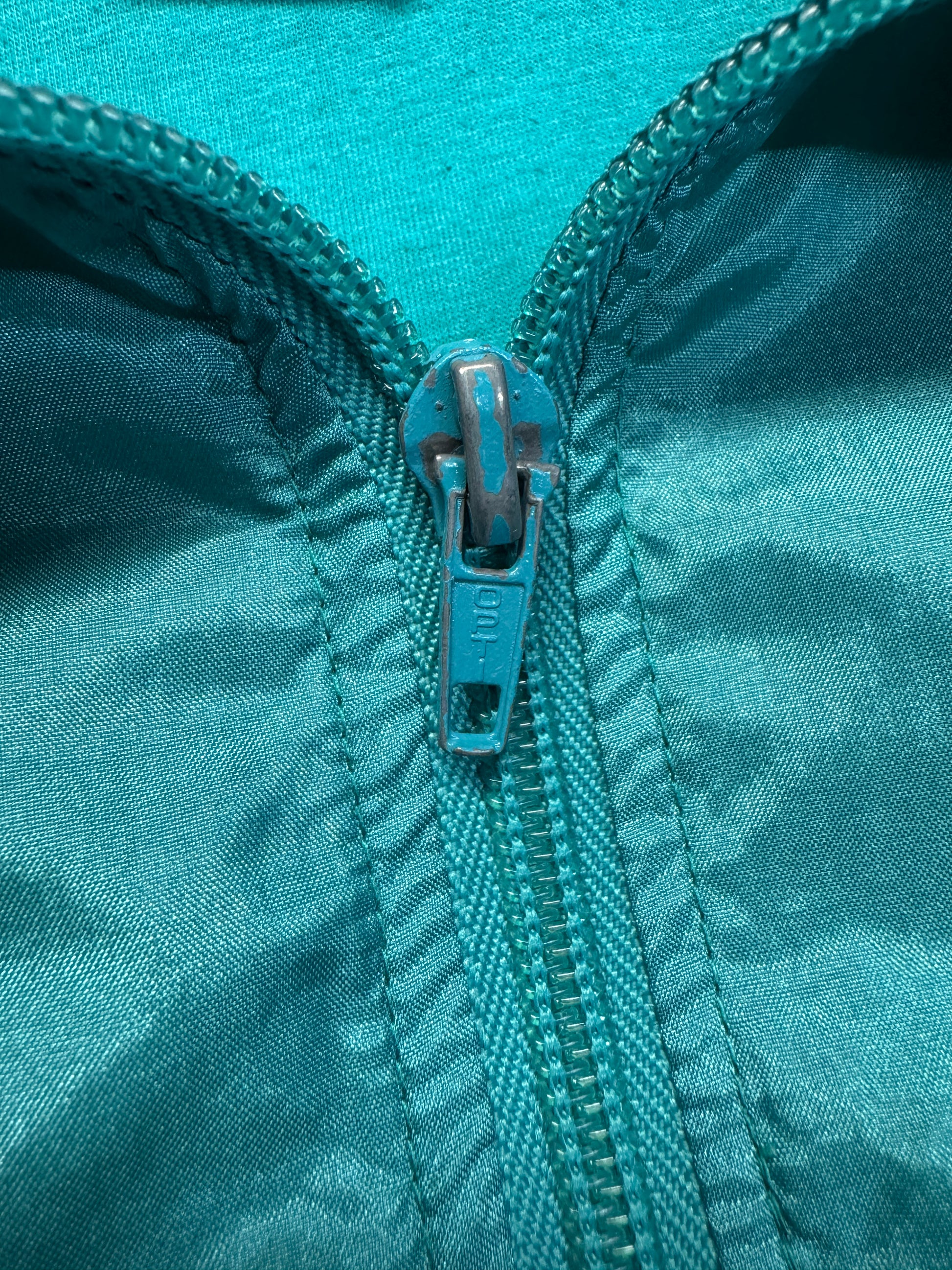 90s Adidas Nylon Sportanzug Grün Blau D5 M - RareRags