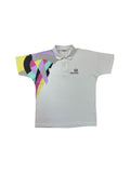 Vintage Sergio Tacchini Poloshirt 90s Tennis Weiß D50 M-L