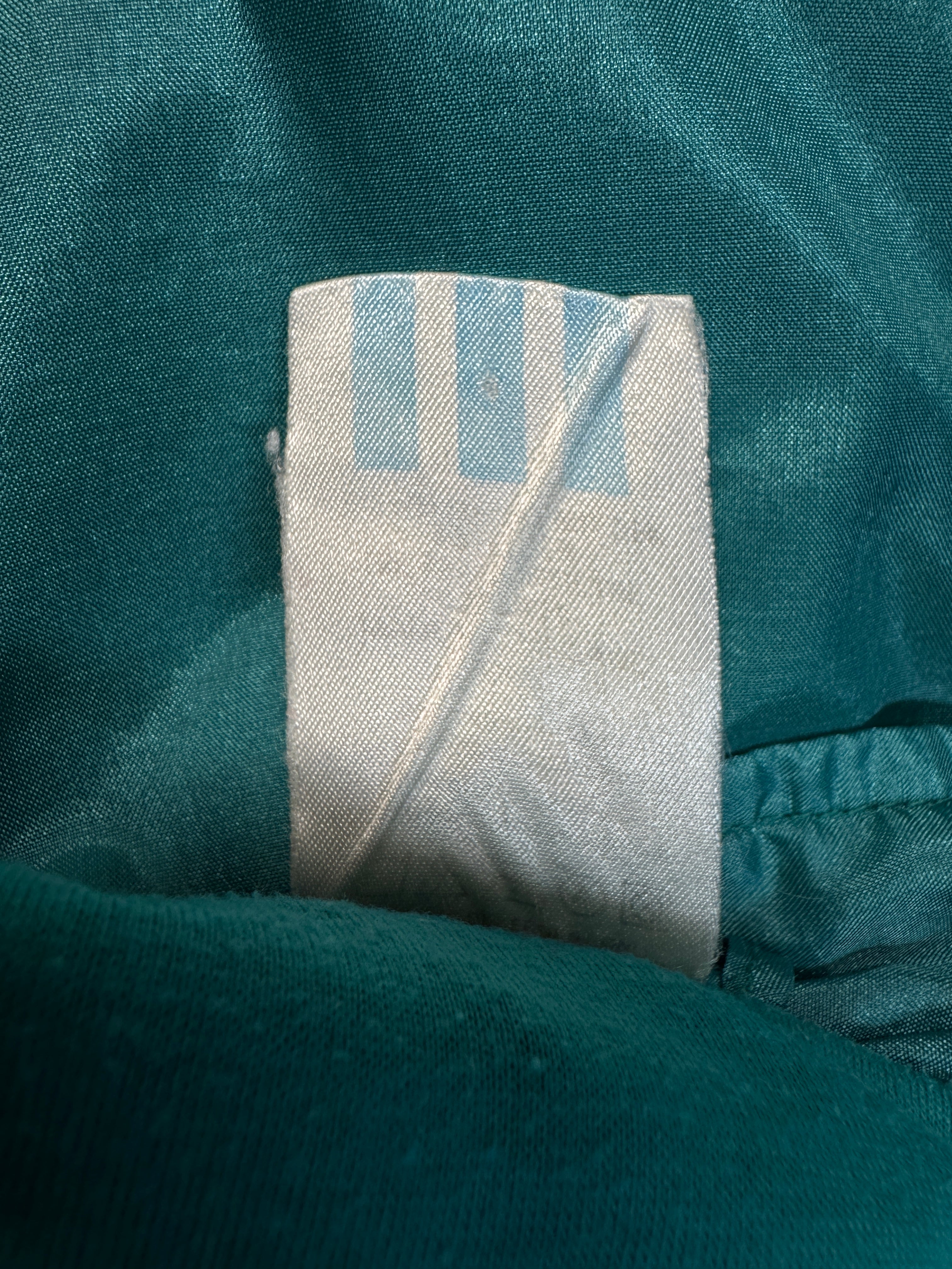90s Adidas Nylon Sportanzug Grün Blau D5 M - RareRags
