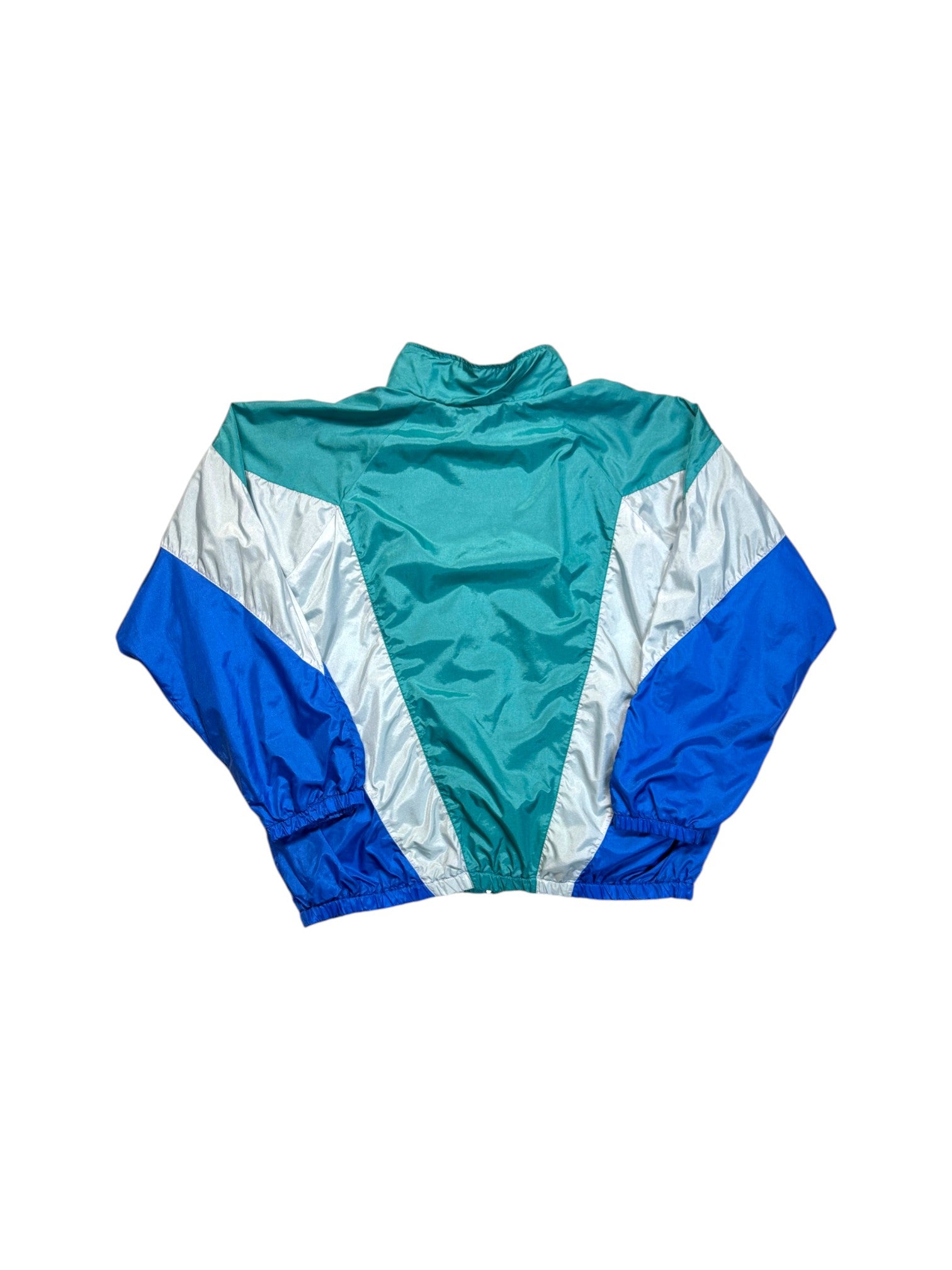 90s Adidas Nylon Sportanzug Grün Blau D5 M - RareRags