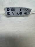 Vintage Sergio Tacchini Poloshirt 90s Tennis Weiß D50 M-L
