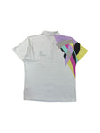Vintage Sergio Tacchini Poloshirt 90s Tennis Weiß D50 M-L