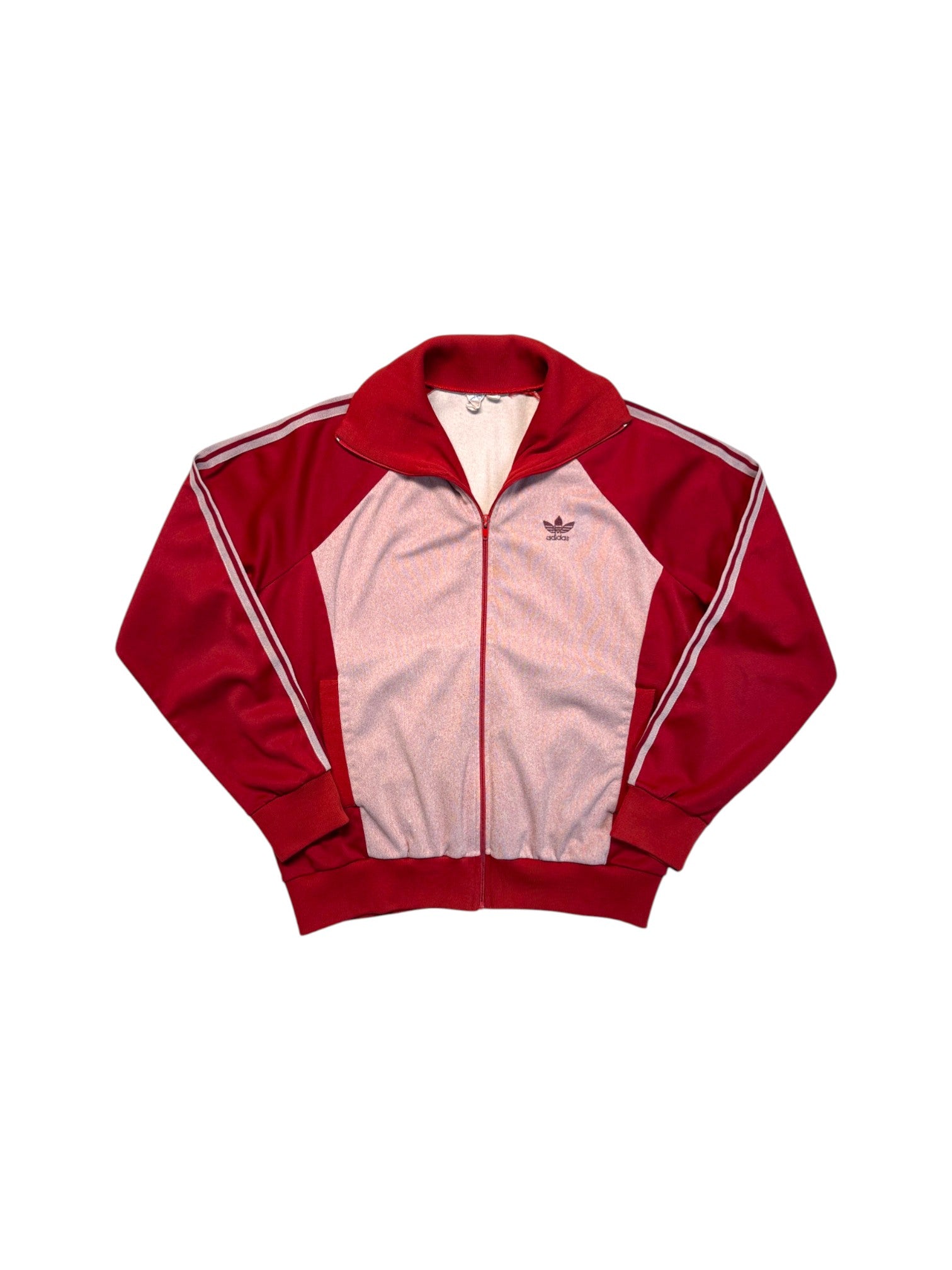 70s/80s Adidas By Ventex Sportanzug Rot M-L - RareRags