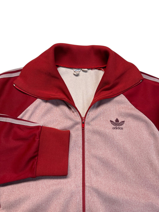 70s/80s Adidas By Ventex Sportanzug Rot M-L - RareRags