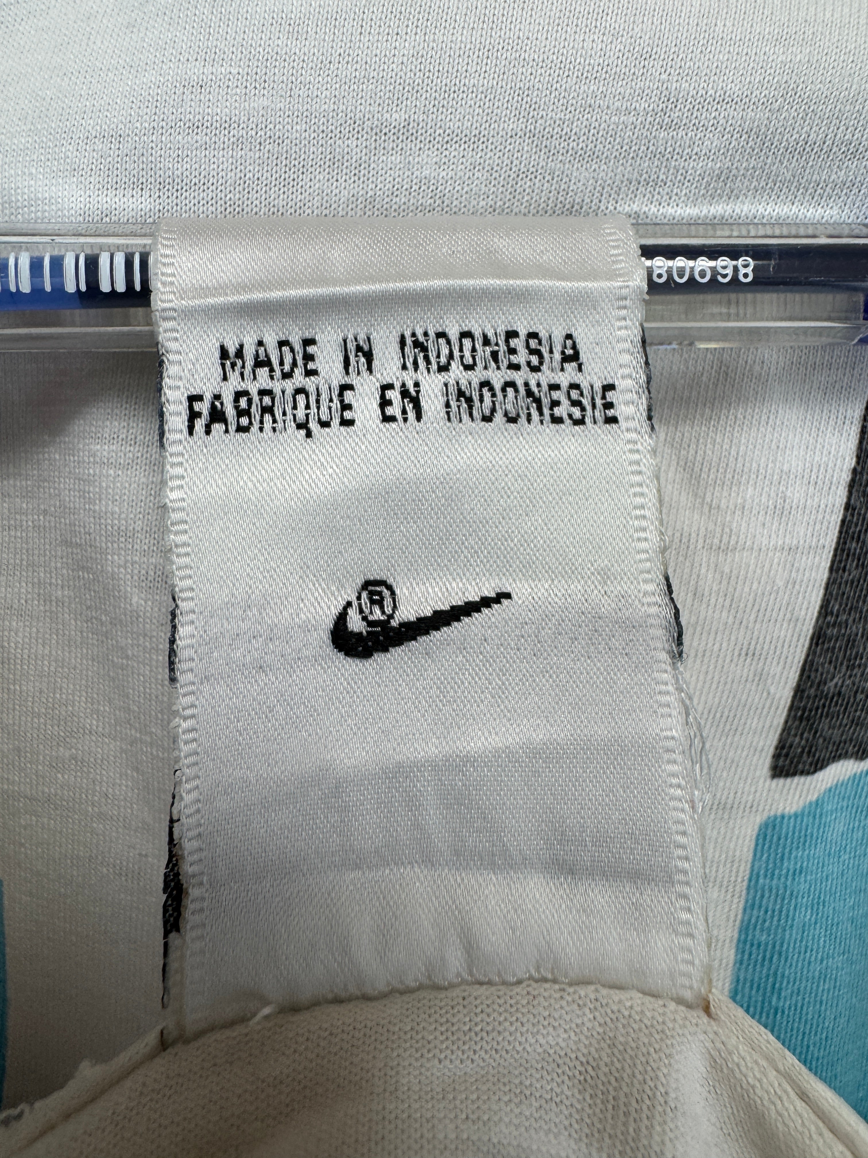Vintage Nike Challenge Court Polo Shirt 90s Andre Agassi Weiß L