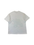 Vintage Hanes Shirt 90s Tennis Hippos Single Stitch Made In USA Weiß XL