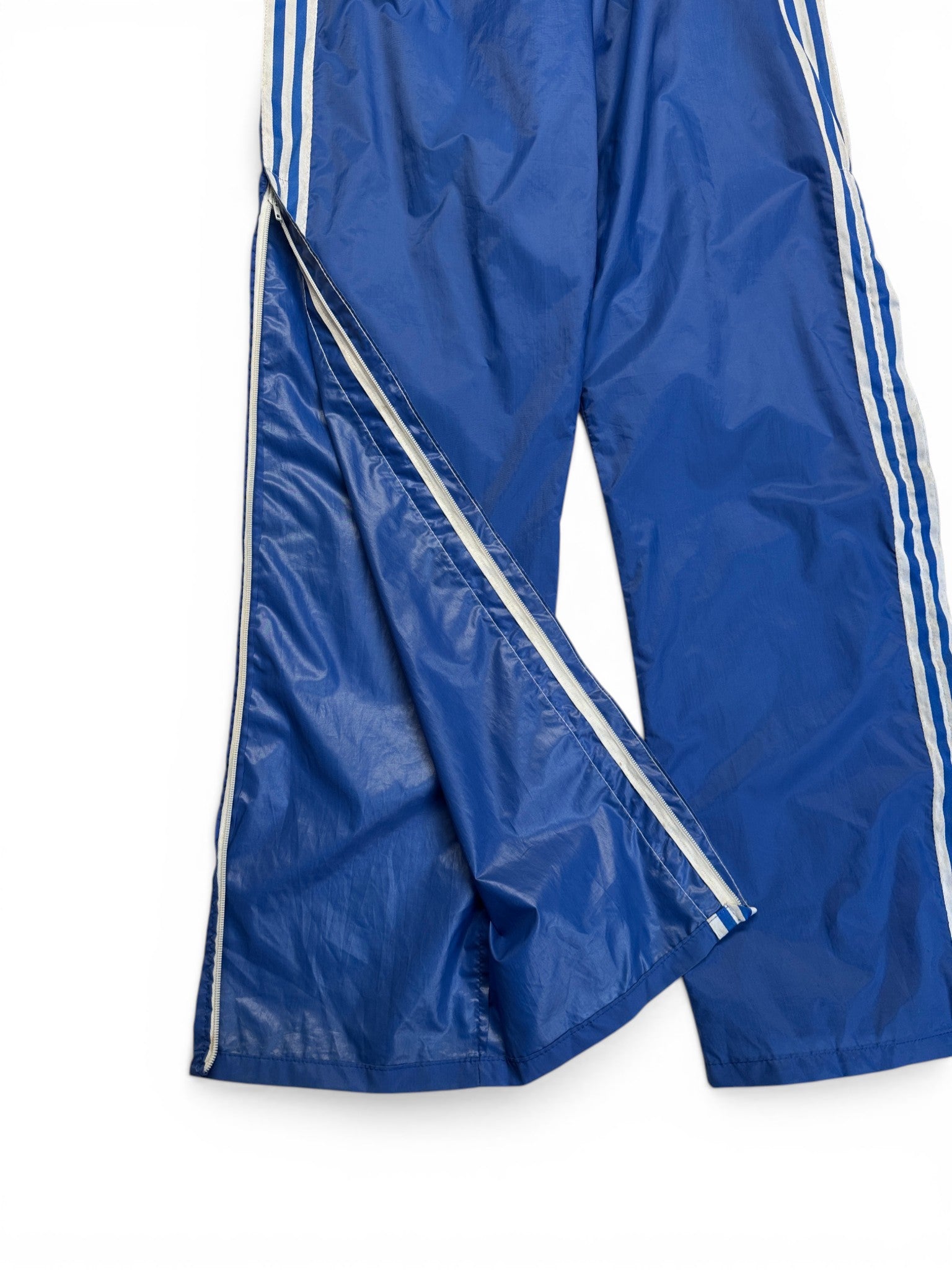 80s Adidas By Ventex Nylon Anzug Shell Suit Regenjacke Set Dunkelblau L