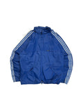 80s Adidas By Ventex Nylon Anzug Shell Suit Regenjacke Set Dunkelblau L