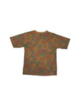 Vintage Think Pink Shirt 90s Abstract Pattern Erdtöne Bunt L-XL
