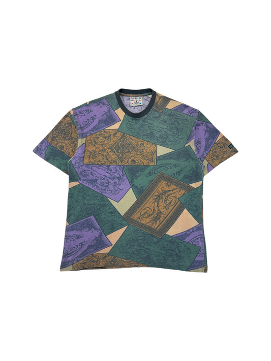 Vintage Navigare Shirt 90s Mystic Ornate Print Made In Italy Bunt M