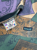 Vintage Navigare Shirt 90s Mystic Ornate Print Made In Italy Bunt M