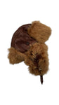 Vintage Nurseys Aviator Hood 90s Fliegermütze Sheepskin M