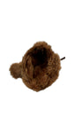 Vintage Nurseys Aviator Hood 90s Fliegermütze Sheepskin M