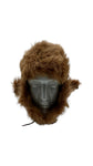 Vintage Nurseys Aviator Hood 90s Fliegermütze Sheepskin M
