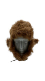Vintage Nurseys Aviator Hood 90s Fliegermütze Sheepskin M