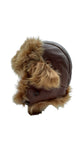 Vintage Nurseys Aviator Hood 90s Fliegermütze Sheepskin M