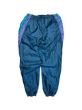 90s Nike Nylon Sportanzug Grau Grün XXL